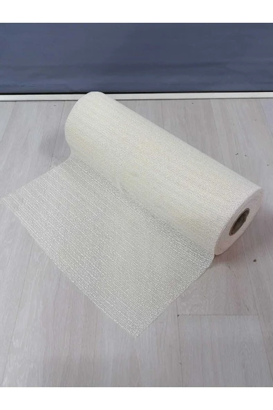 Halı Kaydırmaz -dolap Içi Kaymaz Raf Örtüsü Krem - Resim 2
