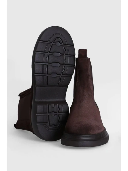 Lufıan 112230216 Nelson Kahve Erkek Deri Kışlık Bot - Resim 5