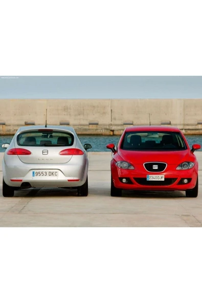 Seat Leon Mk2 2006-2009 Arka Cam Silecek Kolu Kapak Takımı Sileceği Kapağı Set 5p5955707a 5p0955435b - Resim 2