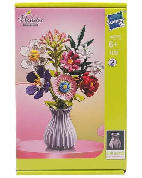 Pasifik Toys Çiçek Buketi Yapım Seti 730 Parça No:2 109 ürün görseli