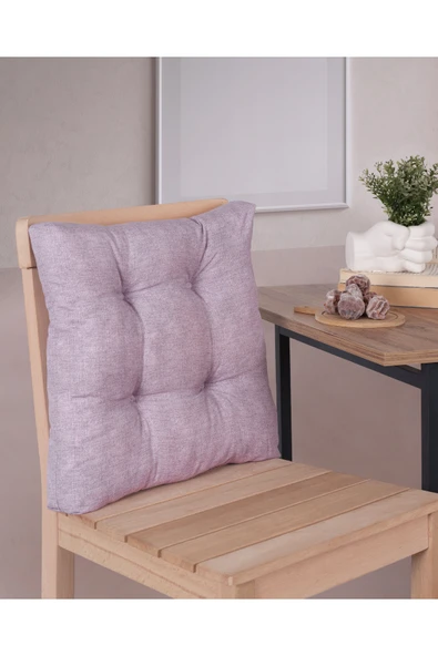 Misev Lila Pofidik Sandalye Minderi - Resim 2