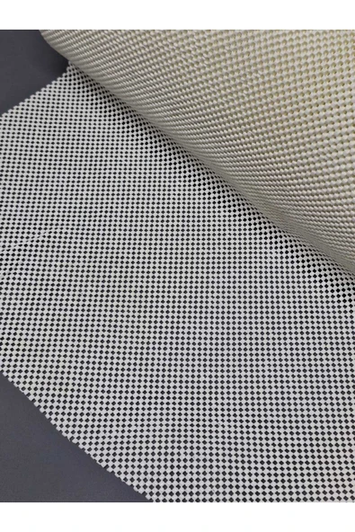 Halı Kaydırmaz -dolap Içi Kaymaz Raf Örtüsü Beyaz  [ KALIN ] - Resim 3