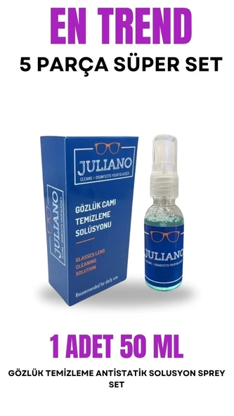 5 Parça: 250ML TV-Telefon Sprey+Deri Kılıf+30ML Gözlük Sprey+Sporcu İpi+ Mic. Gözlük Bez - Resim 8