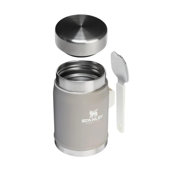 Stanley 10-09382-111 Klasik Paslanmaz Çelik Yemek Termosu Kaşıklı 0,40 LT - Resim 2