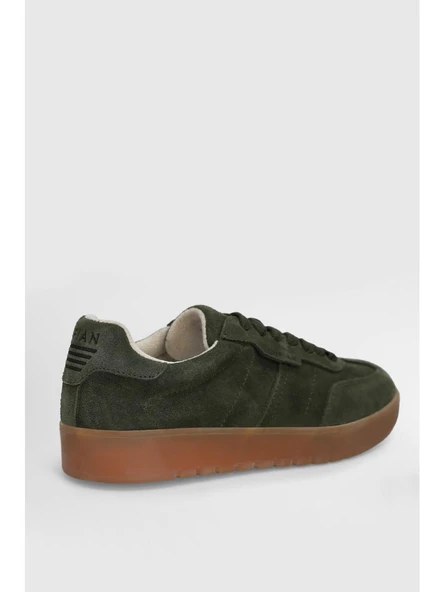 Lufian 122230028 Jessı Haki Kadın Günlük Sneaker - Resim 3