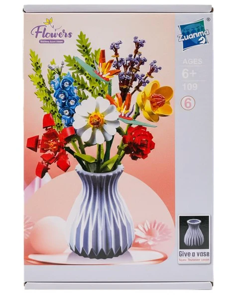 Pasifik Toys Çiçek Buketi Yapım Seti 756 Parça No:1 109 ürün görseli