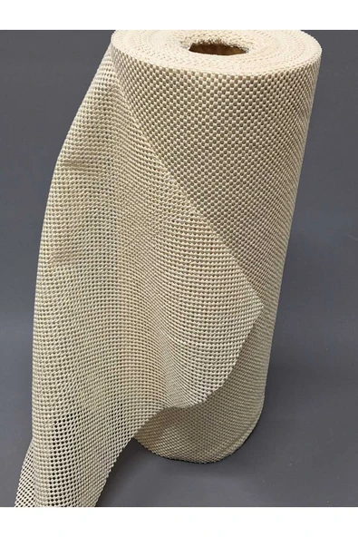 Halı Kaydırmaz -dolap Içi Kaymaz Raf Örtüsü KREM  [ KALIN ] - Resim 2