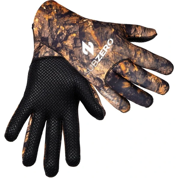 Subzero Freedom 3mm 3D Brown Kamuflaj Dalış Eldiveni ürün görseli