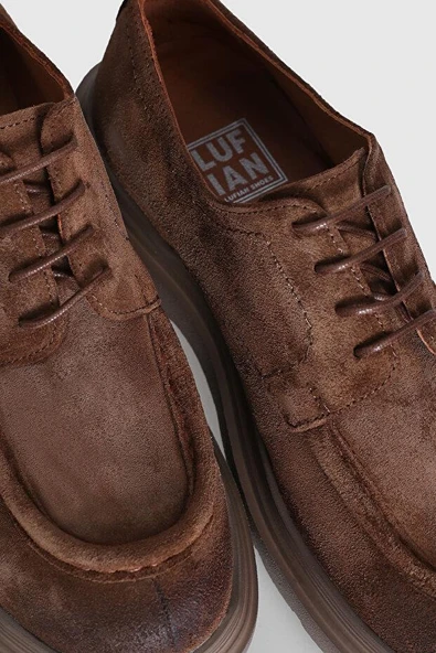 Lufıan 112230215 Logan Kum Erkek Deri Casual Ayakkabı - Resim 3