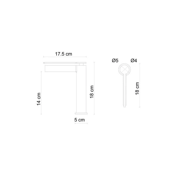 Fontana FJ-6011 Krom Lavabo Bataryası - Resim 2