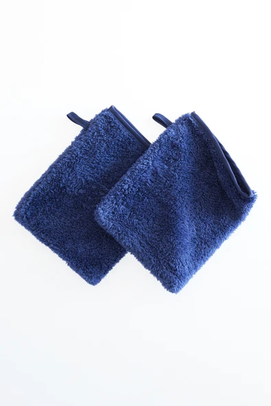 Misev Yumuşacık 2 Adet Mavi Banyo Lifi ürün görseli