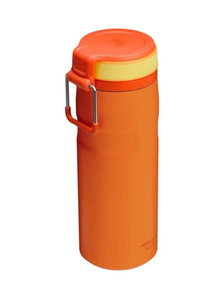 Stanley The Iceflow Twist Flip Turuncu 0.47 Çelik Termos - Resim 2