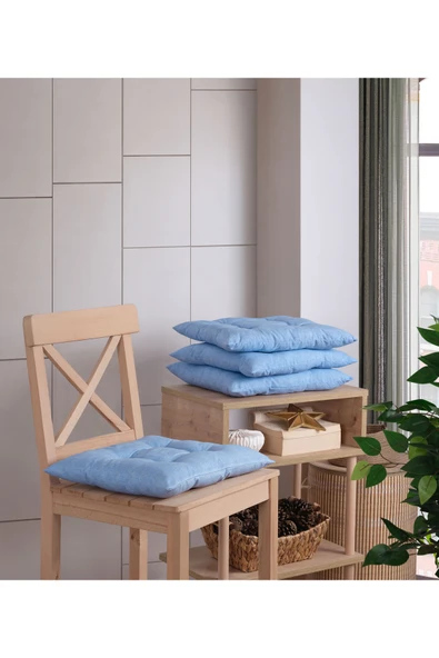 Misev Mavi Sandalye Minderi ürün görseli