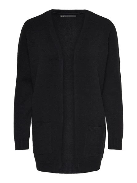 ONLY Bayan Uzun Örgü Hırka 15174274 - Resim 6