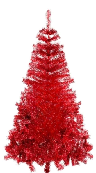 Kırmızı Yılbaşı Çam Ağacı 120Cm ürün görseli