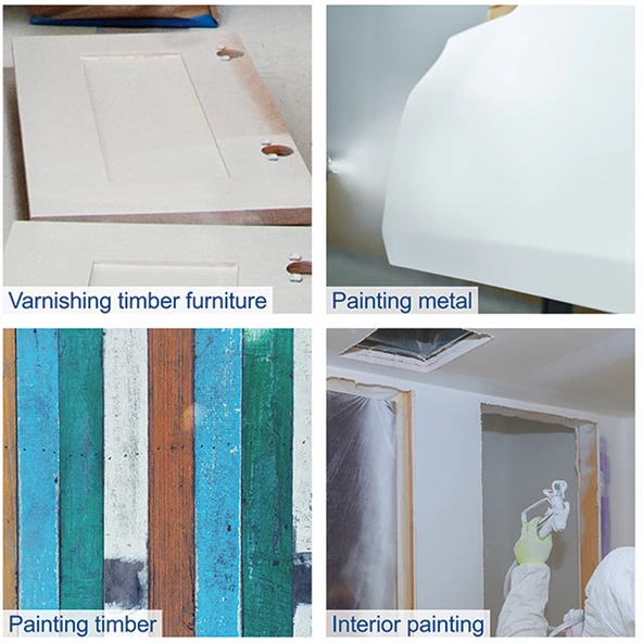 Scheppach ACS3000 Elektrikli Boya Tabancası 750 W - 5906002901 - Resim 4