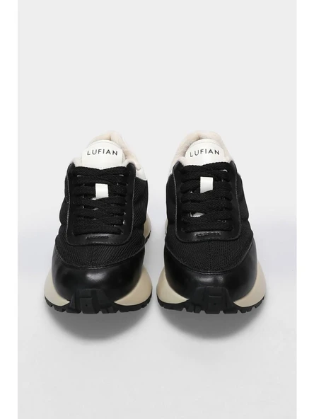 Lufian 122230016 Sıa Siyah Kadın Günlük Sneaker - Resim 4
