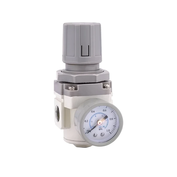 ISAIAH 1" Yüksek Kapasite Pnömatik Hava Regülatörü Su Tutucu Filtre Endüstriyel Basınç Kontrol Cihaz - Resim 5