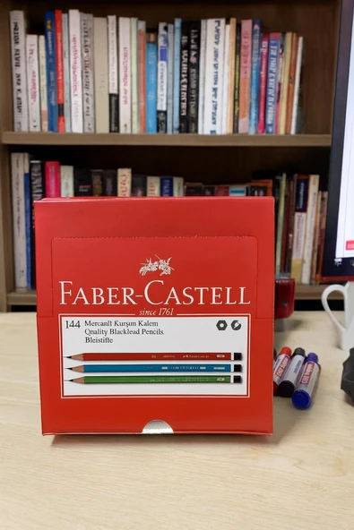 Faber-Castell Mercanlı 144'lü Kurşun Kalem Seti Gross Paket ürün görseli