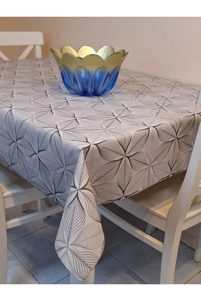 SİMLİ KETEN DOKULU PVC MASA ÖRTÜSÜ ürün görseli