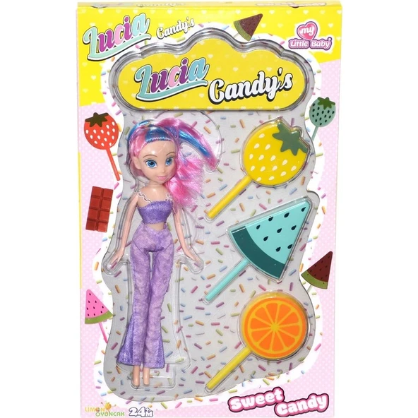 Limon Oyuncak LMN138 Lucia Candy's Bebek ve Şeker Oyun Seti -Limon ürün görseli