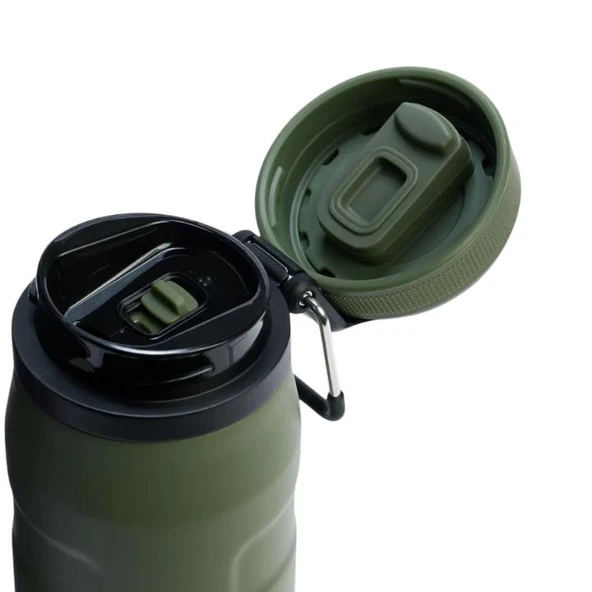 Stanley 10-11284-083 The IceFlow Twist Flip Termos 0.70 LT Yeşil - Resim 3