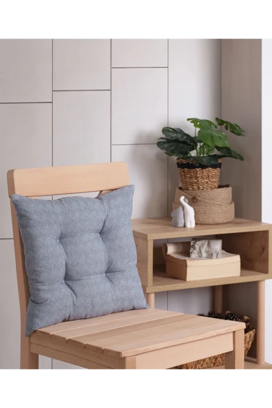 Misev Gri Sandalye Minderi - Resim 2