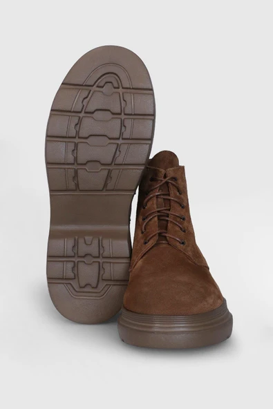 Lufıan 112230213 Marvın Kum Erkek Deri Kışlık Bot - Resim 5