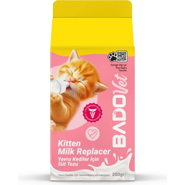 Bado Vet Yavru Kediler Için Süt Tozu 200ML ürün görseli