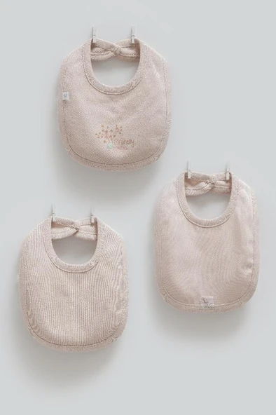 Caramell %100 Pamuk Pretty Baby 3'lü Mama Önlüğü CRML.ONK2137 ürün görseli