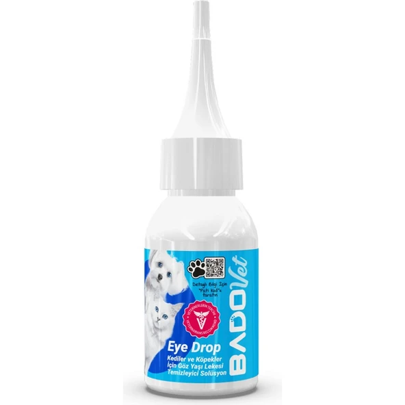 Bado Kedi ve Köpek Göz Yaşı Lekesi Çıkarıcı Eye Drop 50ML ürün görseli