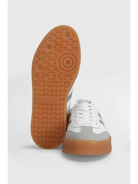 Lufıan 112230234 Davıd Beyaz Erkek Günlük Sneaker - Resim 5