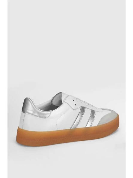 Lufıan 112230234 Davıd Beyaz Erkek Günlük Sneaker - Resim 3