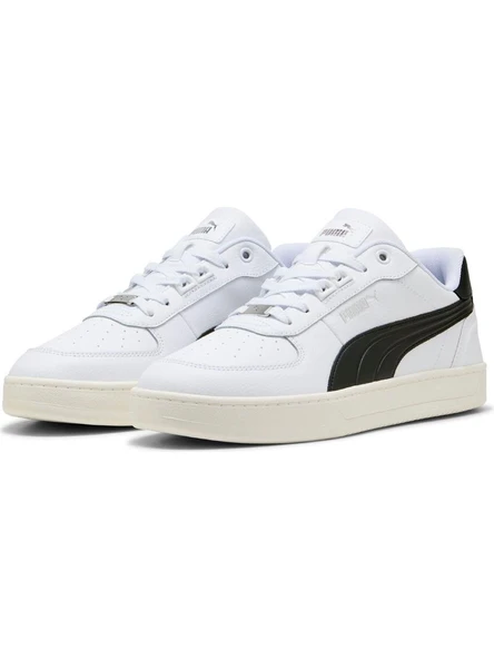 Puma 395016-13 Caven 2.0 Lux Beyaz-Siyah Erkek Günlük Sneaker - Resim 3