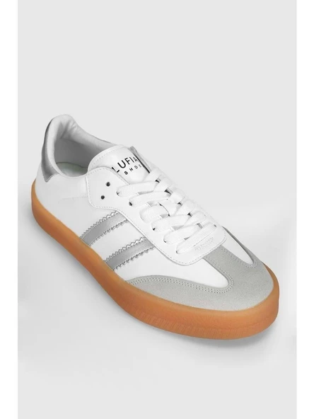 Lufıan 112230234 Davıd Beyaz Erkek Günlük Sneaker - Resim 2