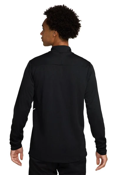 Nike Dri-fit ACD25 Dril Top Br HJ3783-010 Siyah Erkek Futbol Antrenman Uzun Kollu Tişört - Resim 2