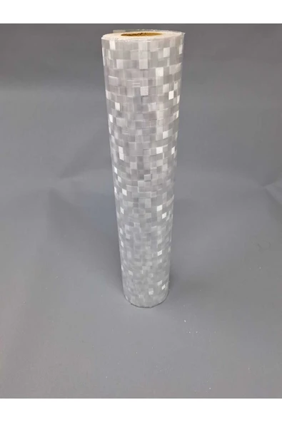 Cam Filmi Kaplama Statik Folyo Buzlu Desenli Duşa Kabin Pencere Ofis Dekorasyon - Resim 6