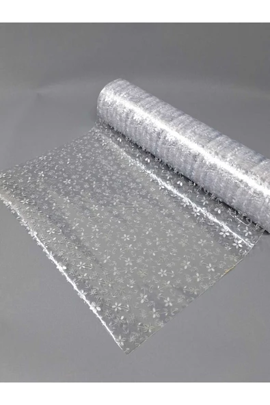 Cam Filmi Kaplama Statik Folyo  Buzlu Desenli Duşa Kabin Pencere Ofis Dekorasyon - Resim 3