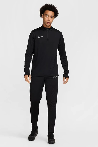 Nike Dri-fit ACD25 Dril Top Br HJ3783-010 Siyah Erkek Futbol Antrenman Uzun Kollu Tişört - Resim 7