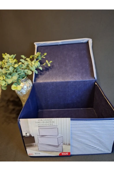 ÇOK AMAÇLI SAKLAMA KUTUSU MAXİ 40 X 50 X 30 cm ürün görseli