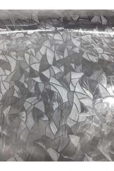 Cam Filmi Kaplama Statik Folyo  Buzlu Desenli Duşa Kabin Pencere Ofis Dekorasyon - Resim 5