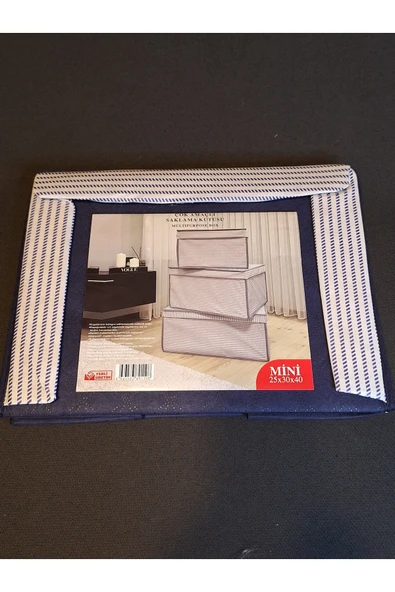 ÇOK AMAÇLI SAKLAMA KUTUSU MİNİ 25 X 30 X 40 - Resim 8