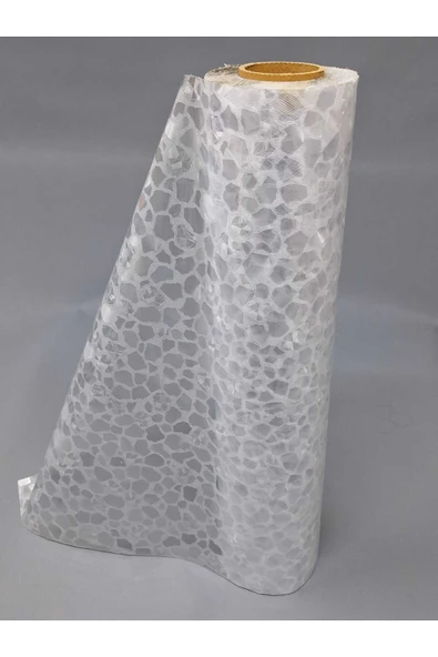 Cam Filmi Kaplama Statik Folyo  Buzlu Desenli Duşa Kabin Pencere Ofis Dekorasyon - Resim 7