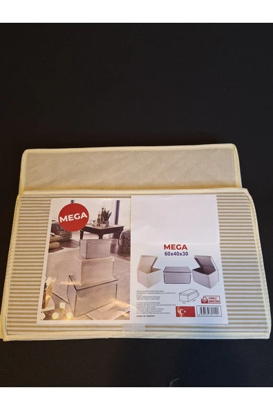 ÇOK AMAÇLI SAKLAMA KUTUSU MEGA 60 X 40 X 30 cm - Resim 9