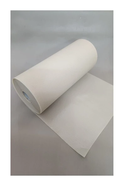 Krem Raf Ve Dolop Içi Örtüsü - Silikonlu Kaymaz Raf Örtüsü 45cm X 500 Cm - Resim 3