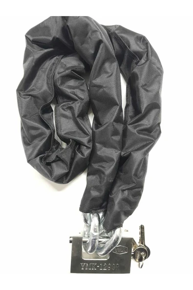 Vi Caro 1.5 Metre 13 mm Dövme Çelik Zincir  Çelik kilit Kesilmez Motorsiklet Zincir Kilit - Resim 2