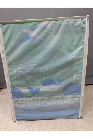 Su Geçirmez Fermuarlı Çamaşır veya Kurutma Makinesi Örtüsü - Resim 7