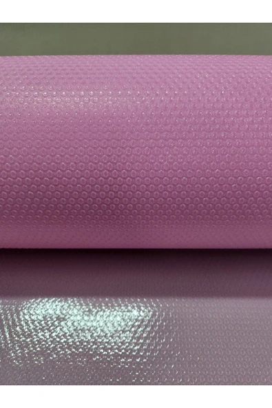 Pembe Raf Ve Dolop Içi Örtüsü - Silikonlu Kaymaz Raf Örtüsü 45cm X 500 Cm - Resim 5