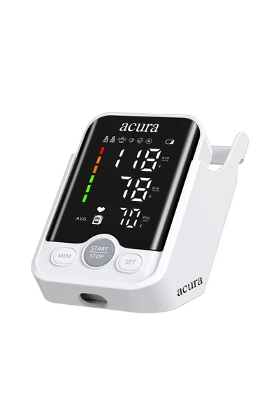 AC-475 Şarjlı, Özel Standlı XXL Manşetli Konuşan Tansiyon Aleti - Resim 2