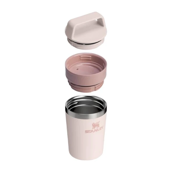Stanley 10-12079-009 Cafe To-Go Seyahat Mug 0.23L | Toz Pembe - Resim 3